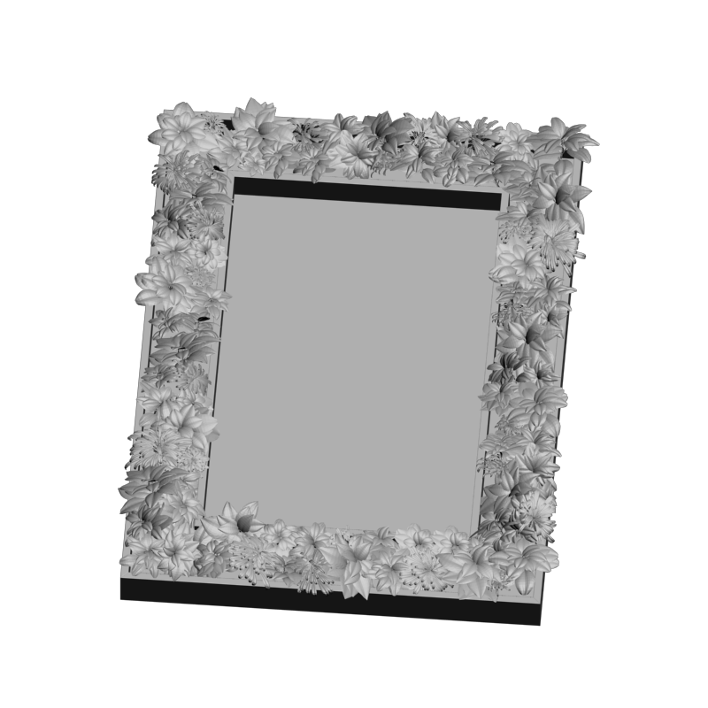 картинка Рамка резная D14-601 3D-STL.COM