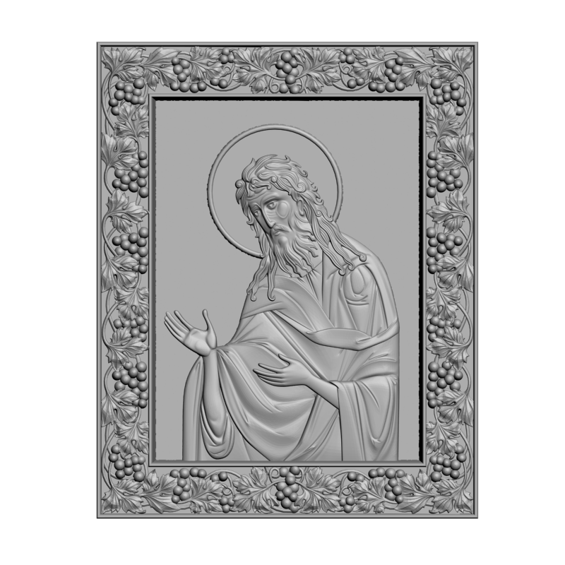 картинка Святой Иоан Креститель V3-446 3D-STL.COM