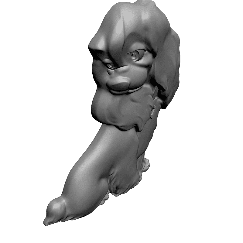 картинка Собака F1-019 3D-STL.COM