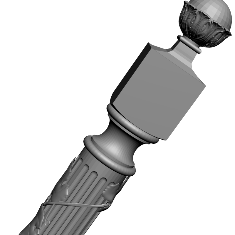 картинка Столб заходной D17-064 3D-STL.COM