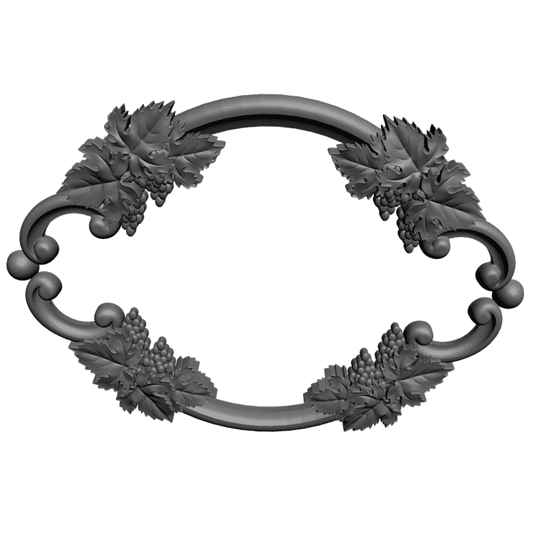 картинка Рама резная D14-242 3D-STL.COM