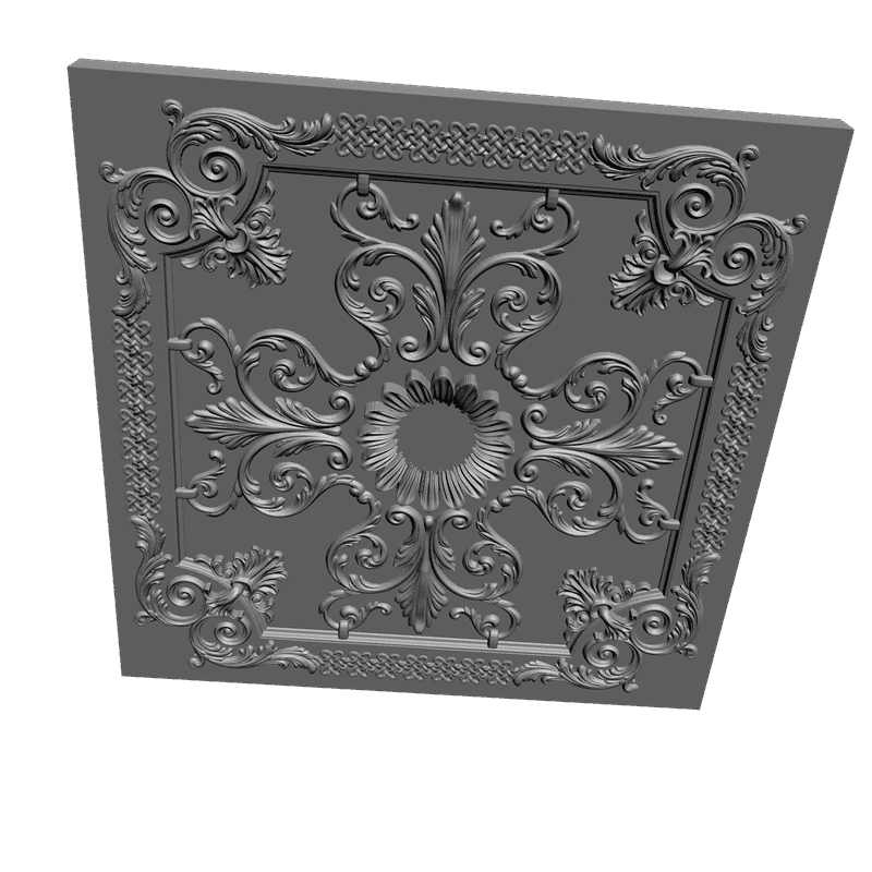 картинка Панель резная D11-081 3D-STL.COM