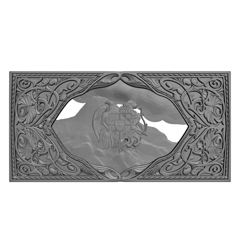 картинка Панель резная D11-145 3D-STL.COM