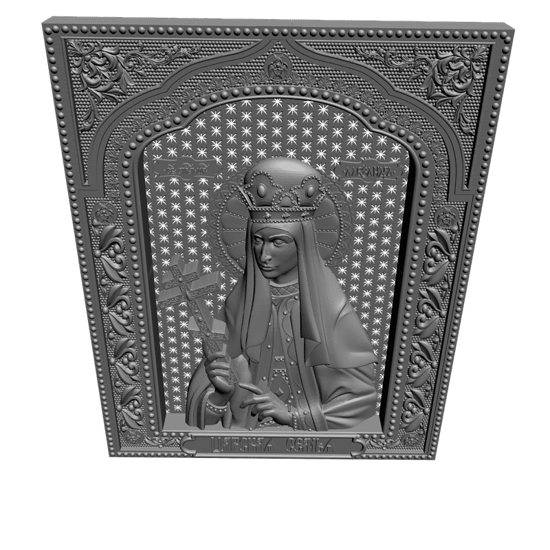 картинка Царица Александра V3-106 3D-STL.COM