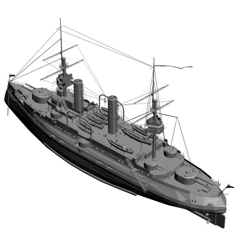картинка Крейсер RO1-004 3D-STL.COM