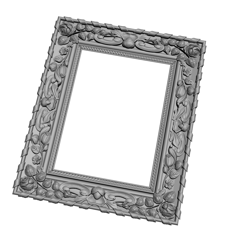 картинка Рама резная D14-426 3D-STL.COM