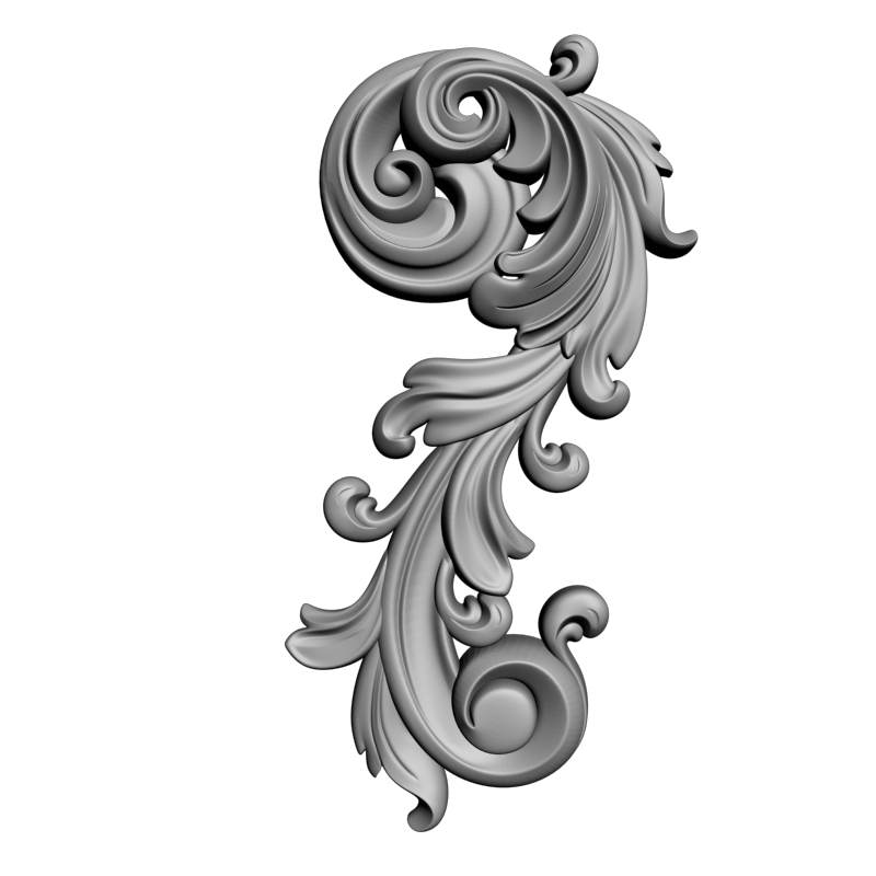 картинка Элемент декора D10-455 3D-STL.COM