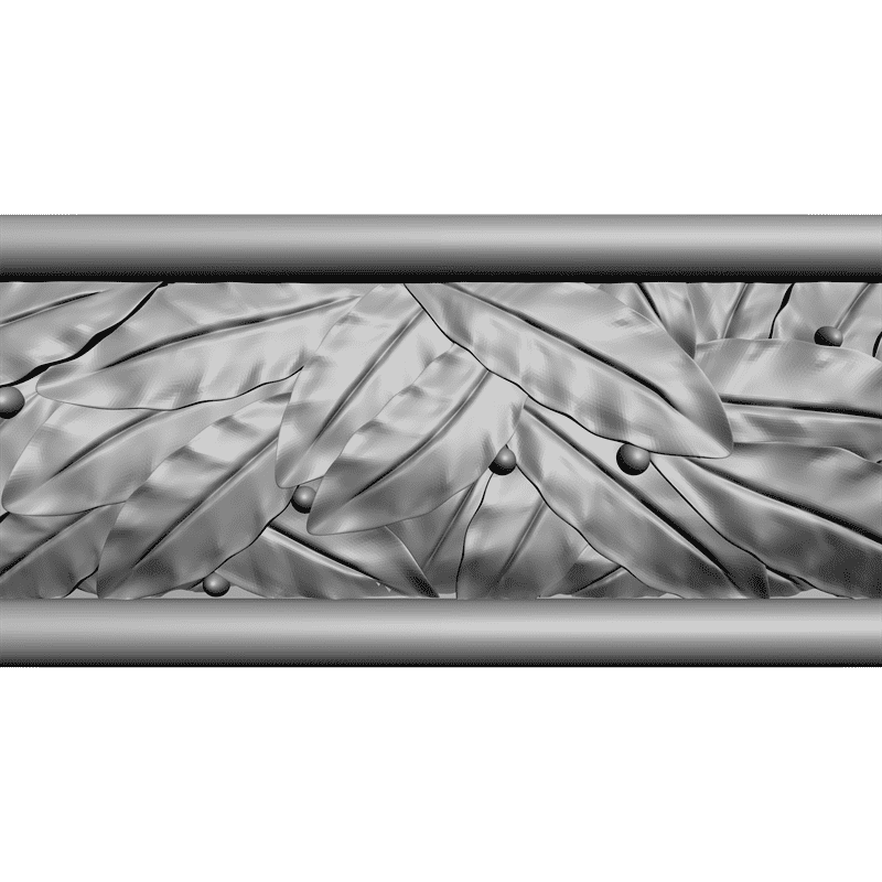 картинка Багет резной D1-077 3D-STL.COM