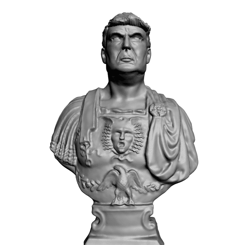 картинка Император Трамп L2-007 3D-STL.COM