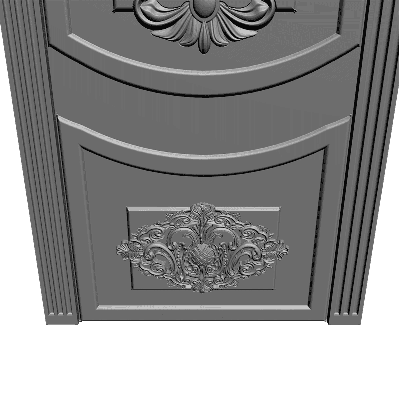 картинка Дверь резная H3-038 3D-STL.COM