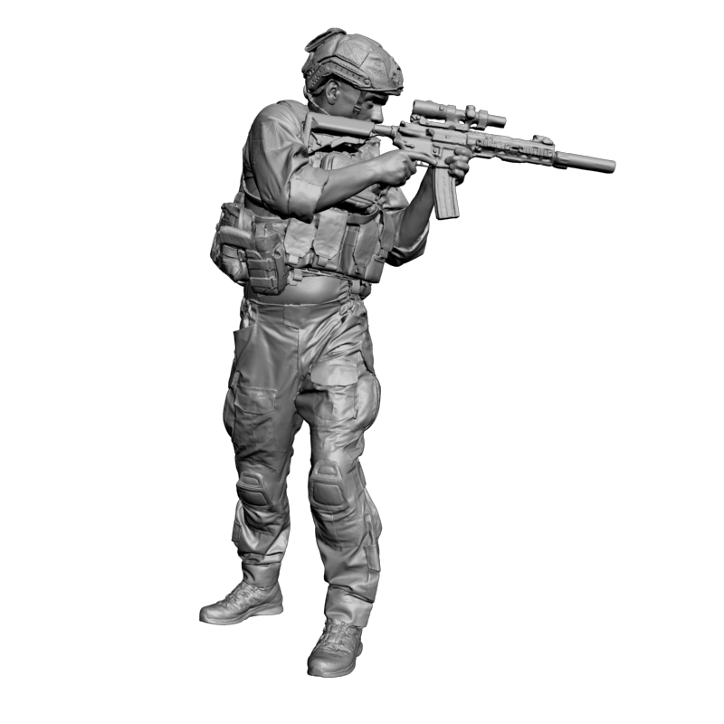 картинка Эталонная поза для стрельбы L3-394 3D-STL.COM
