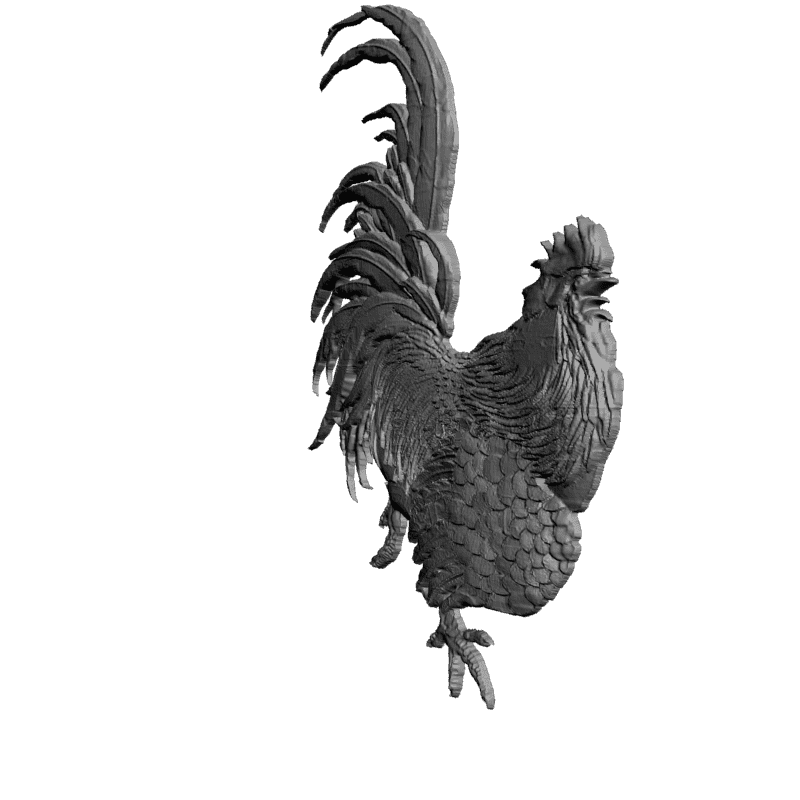 картинка Петух F3-043 3D-STL.COM