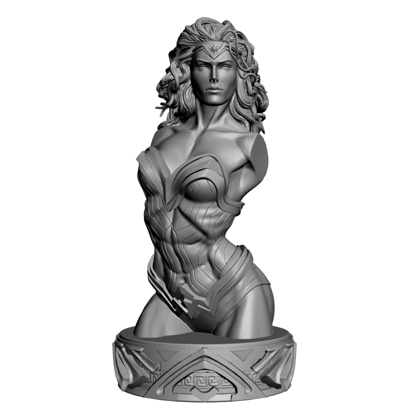 картинка Чудо-женщина L3-327 3D-STL.COM