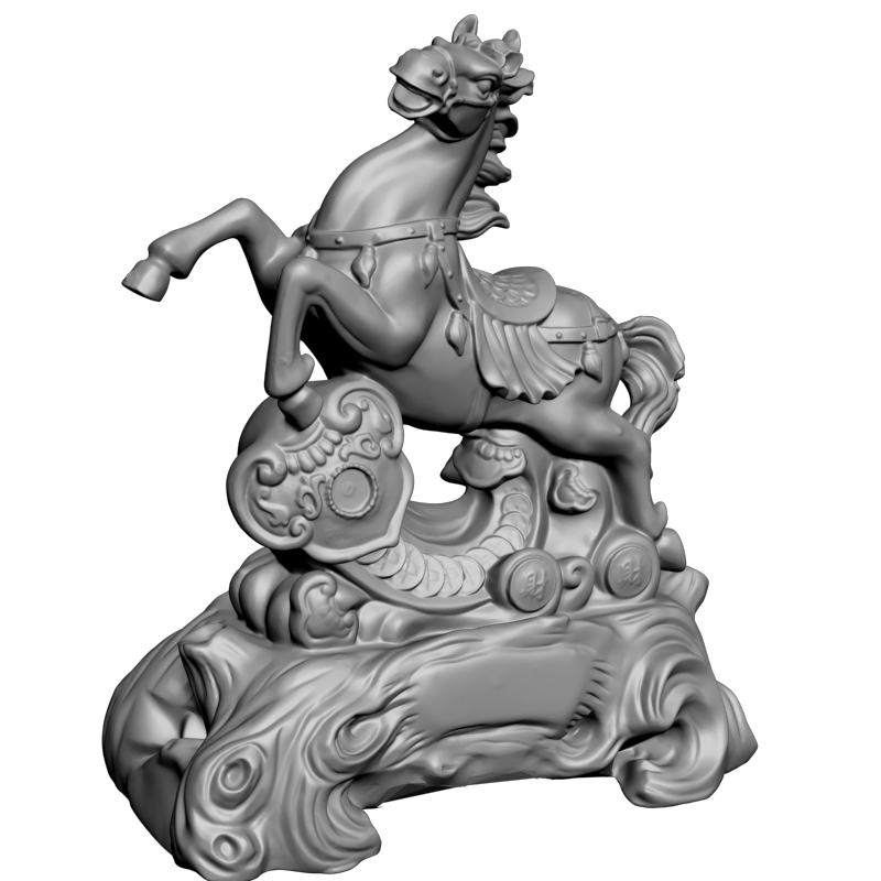 картинка Лошадь F1-198 3D-STL.COM