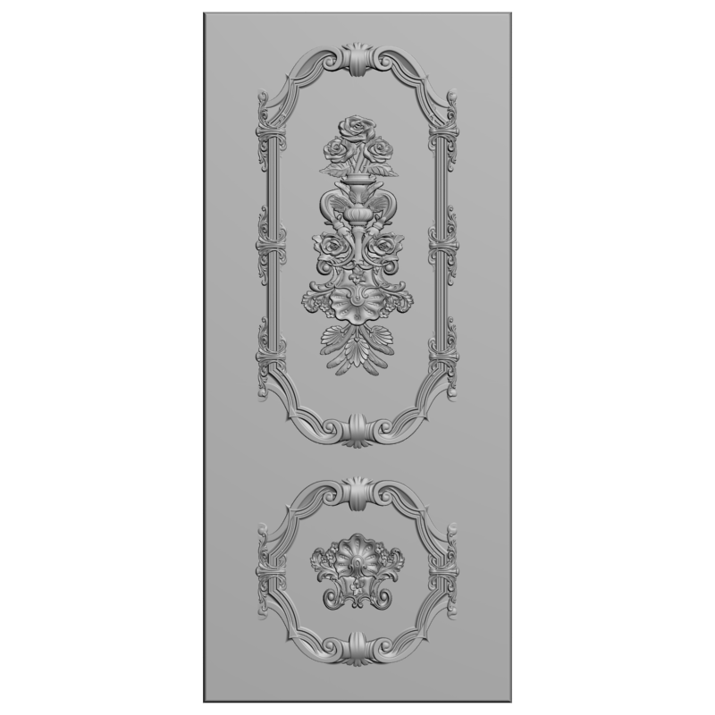 картинка Двери резные H3-081 3D-STL.COM