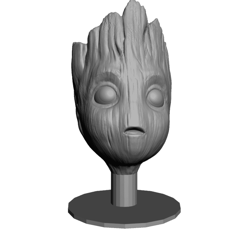 картинка Голова Грута PI1-138 3D-STL.COM