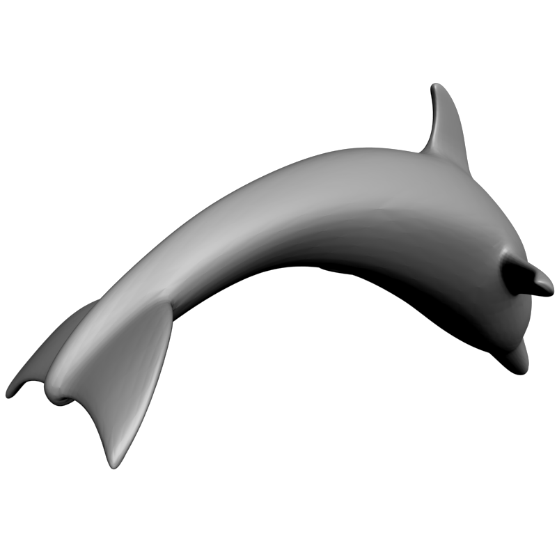 картинка Дельфин F5-038 3D-STL.COM
