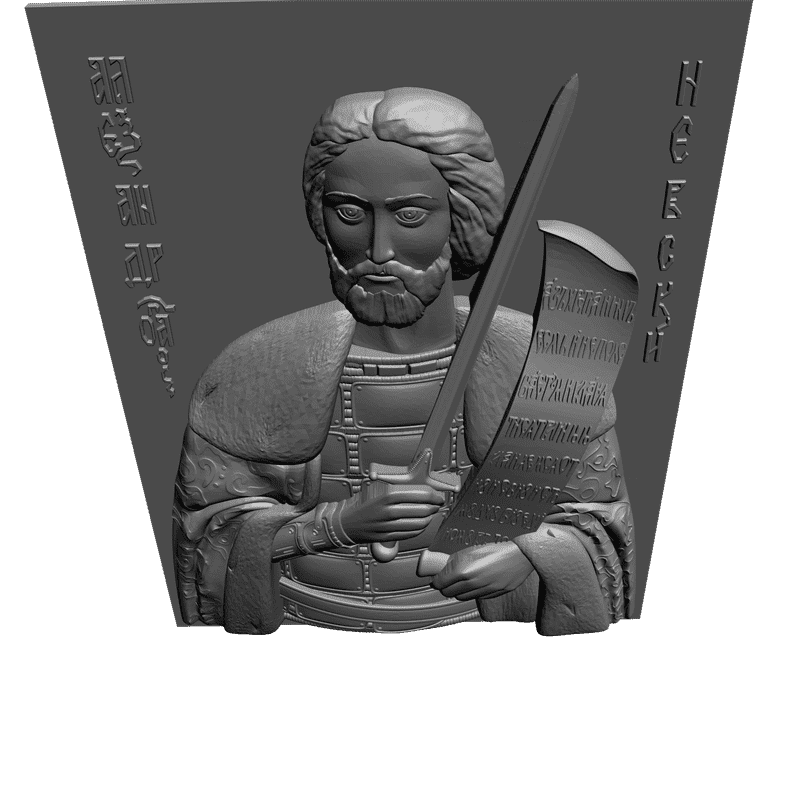 картинка Александр Невский V3-099 3D-STL.COM