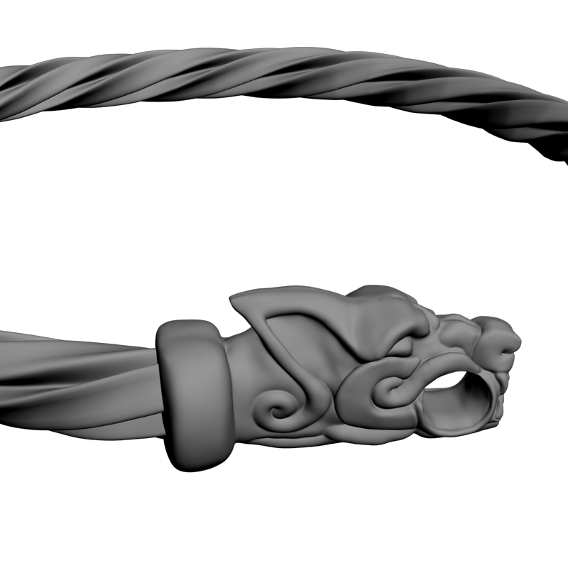 картинка Браслет Викинг RY1-022 3D-STL.COM