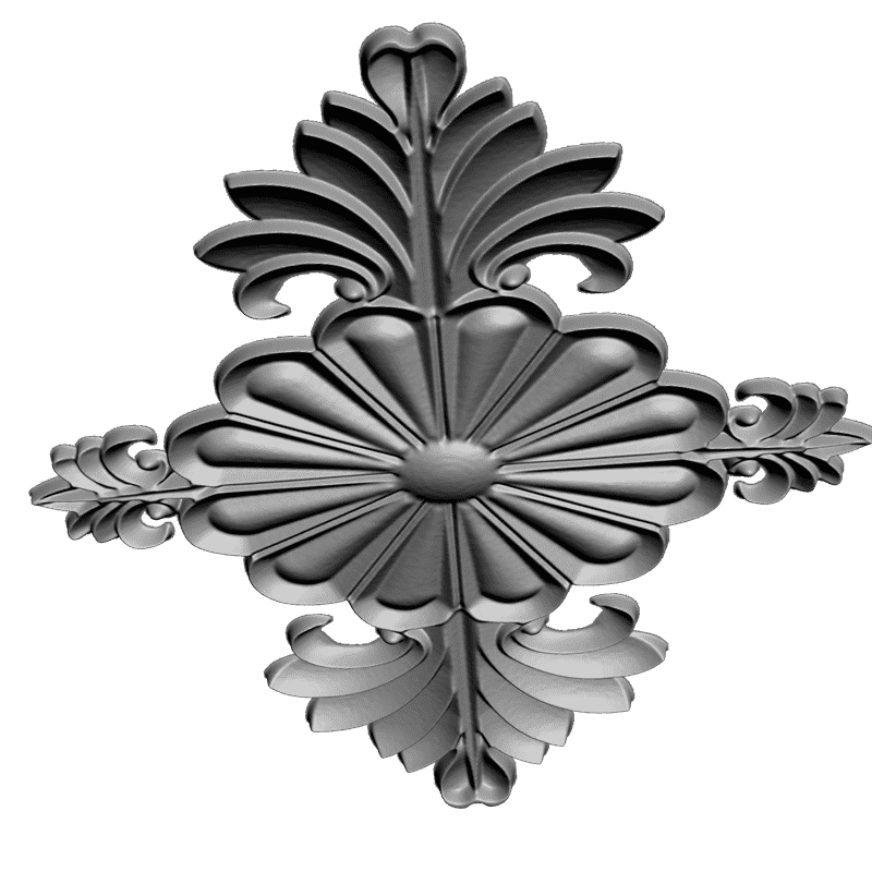 картинка Накладка резная D10-095 3D-STL.COM
