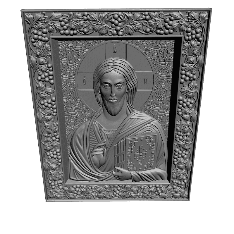 картинка Спас Вседержатель V3-224 3D-STL.COM