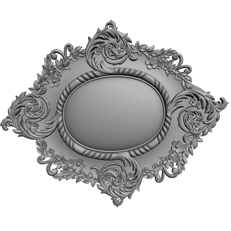 картинка Розетка резная D16-237 3D-STL.COM