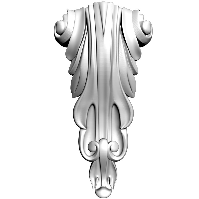 картинка Кронштейн резной D9-178 3D-STL.COM