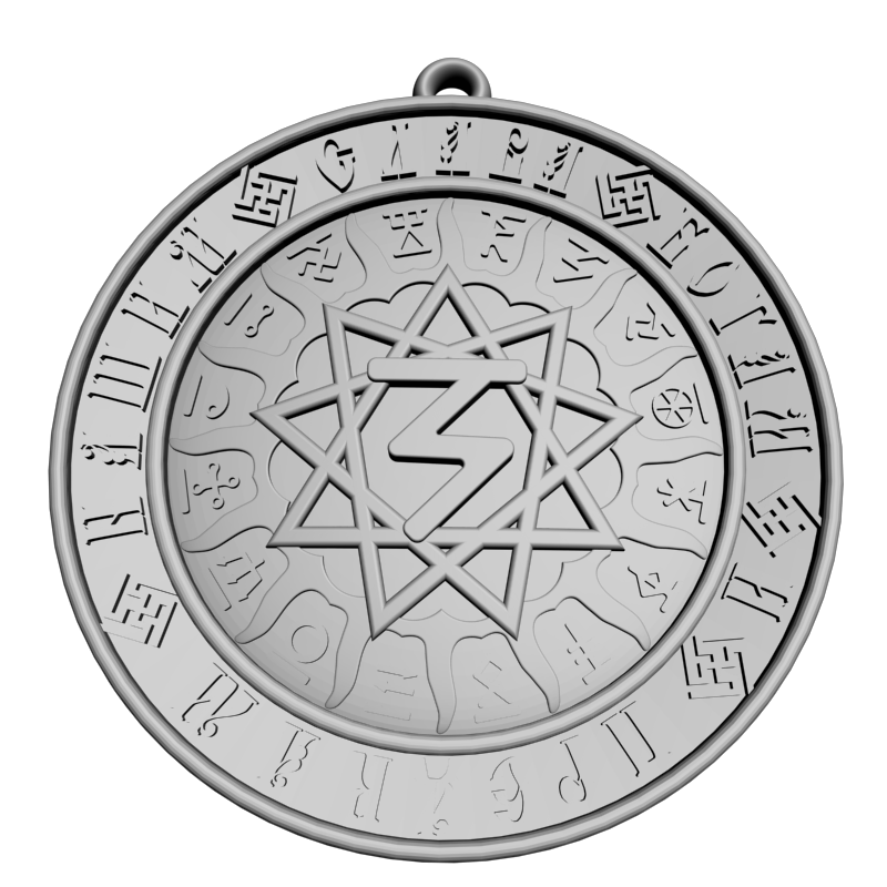 картинка Оберег Чертог Орла RG1-146 3D-STL.COM