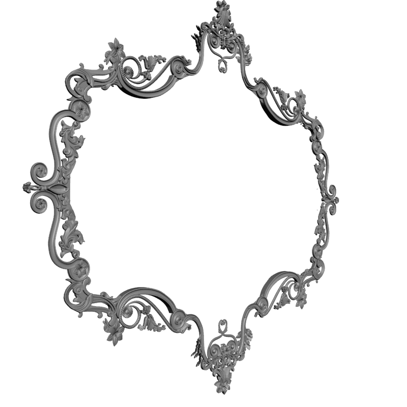 картинка Накладка декоративная D10-231 3D-STL.COM