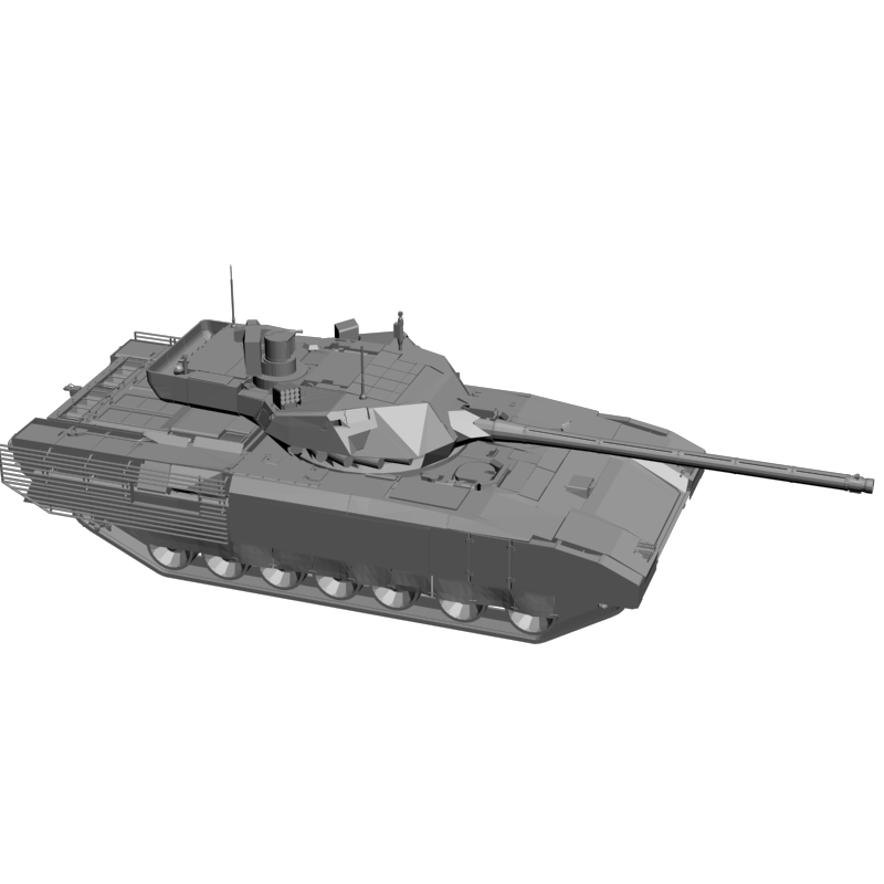 картинка Танк Armata T14 RO1-005 3D-STL.COM