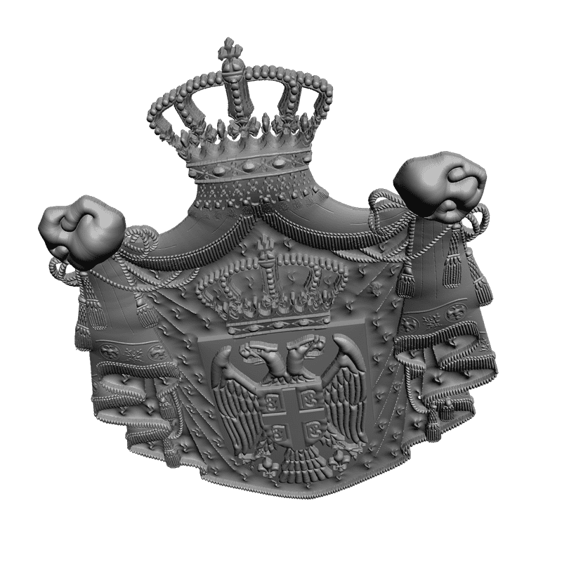 картинка Герб RG1-029 3D-STL.COM