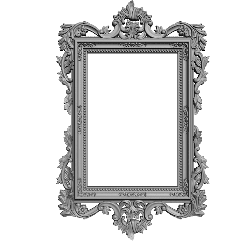 картинка Рама квадратная D14-330 3D-STL.COM