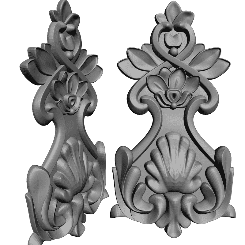 картинка Накладка декоративная D10-229 3D-STL.COM