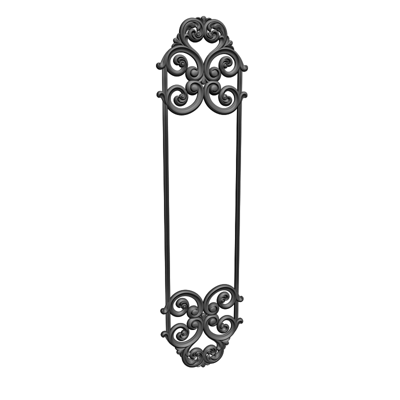 картинка Накладка декоративная рамная D10-404 3D-STL.COM
