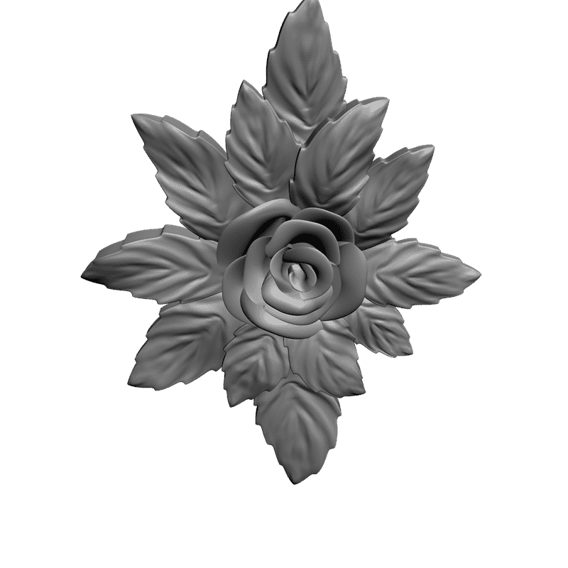 3d model rose