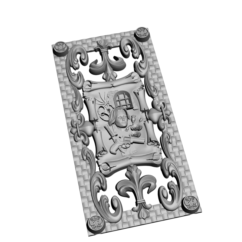 картинка Нарды PI2-114 3D-STL.COM