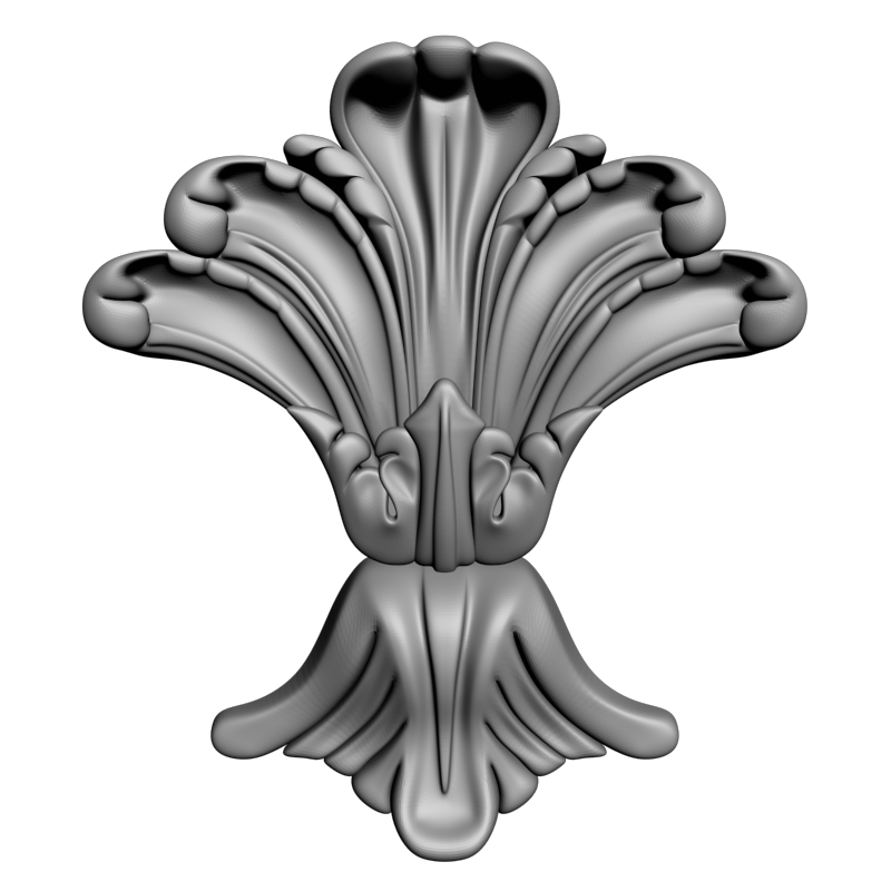 картинка Накладка декоративная D10-448 3D-STL.COM