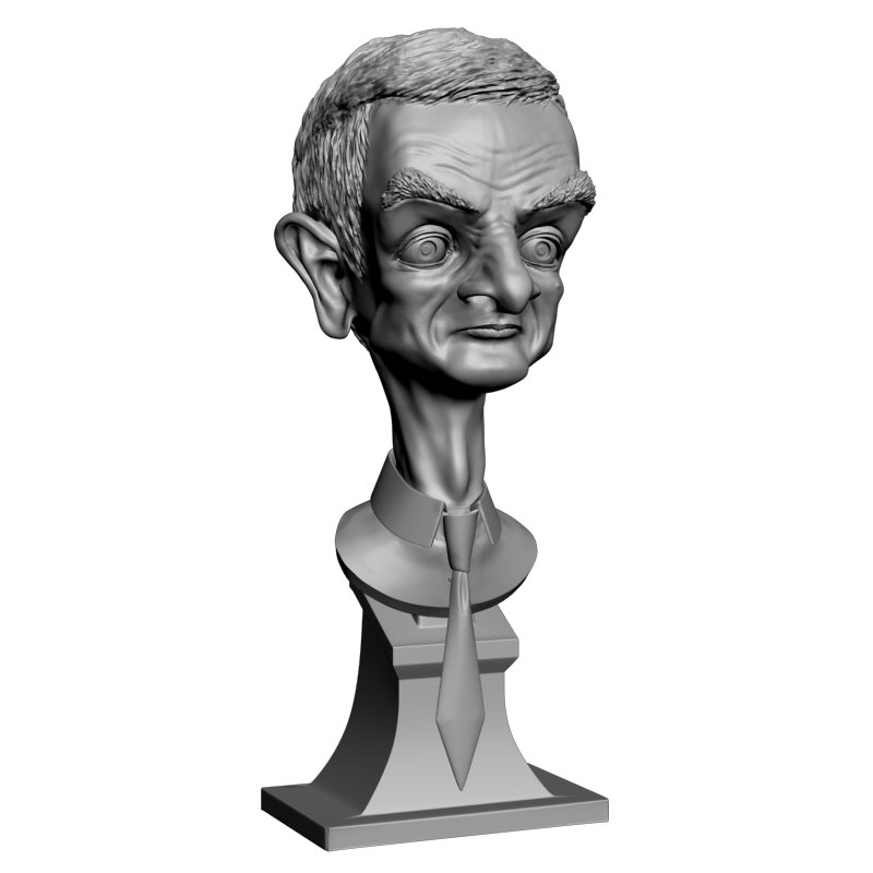 картинка Скульптура человека L2-066 3D-STL.COM