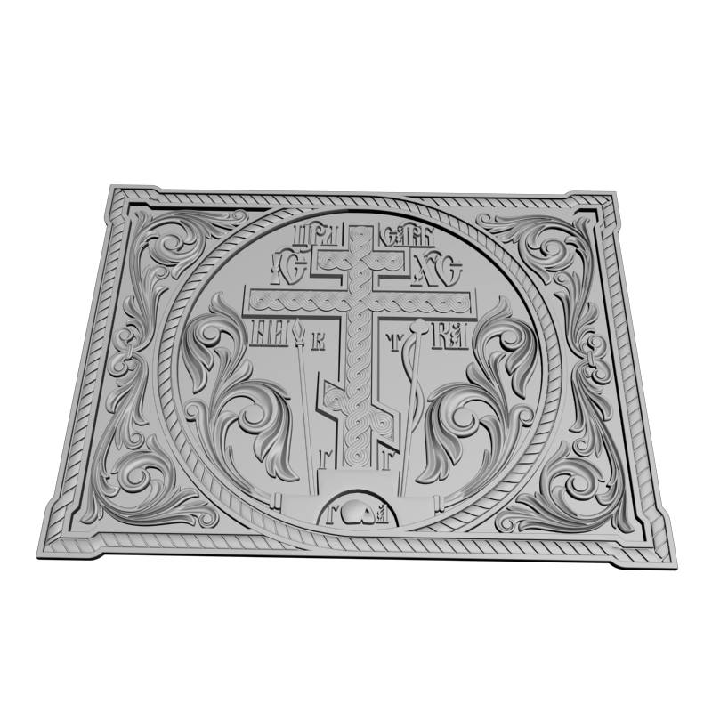 картинка Панель с крестом V9-148 3D-STL.COM