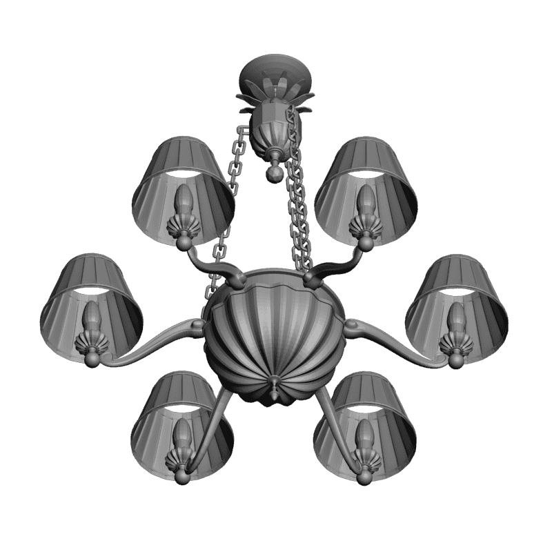 картинка Люстра H6-062 3D-STL.COM