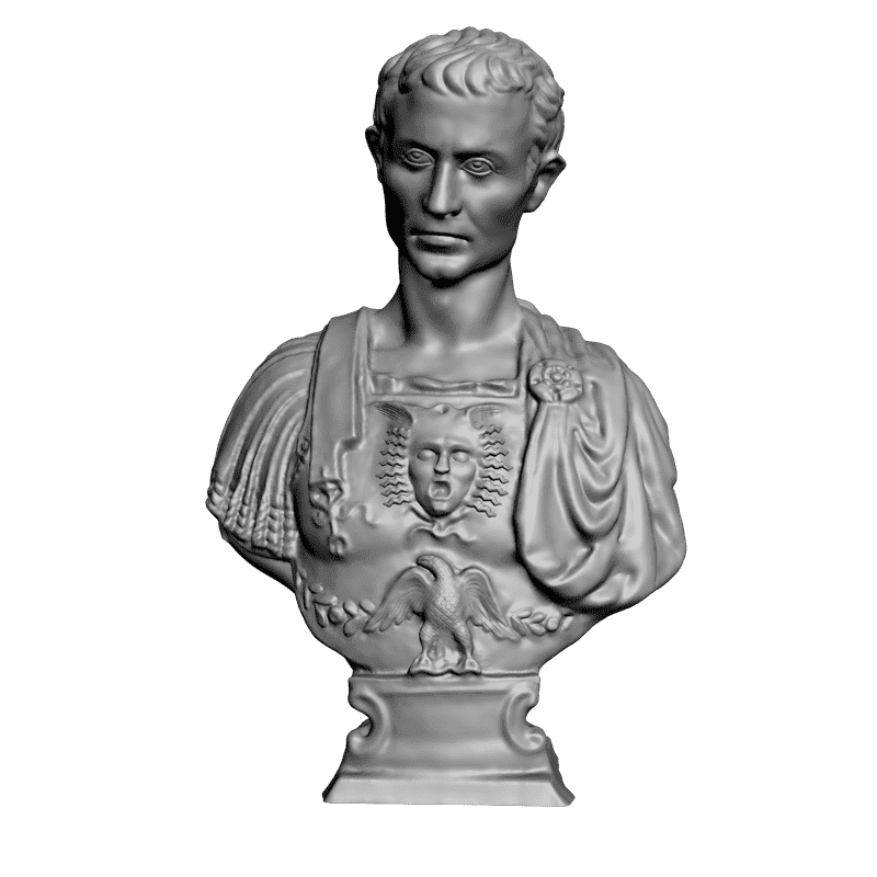 картинка Гай Юлий Цезарь L2-038 3D-STL.COM