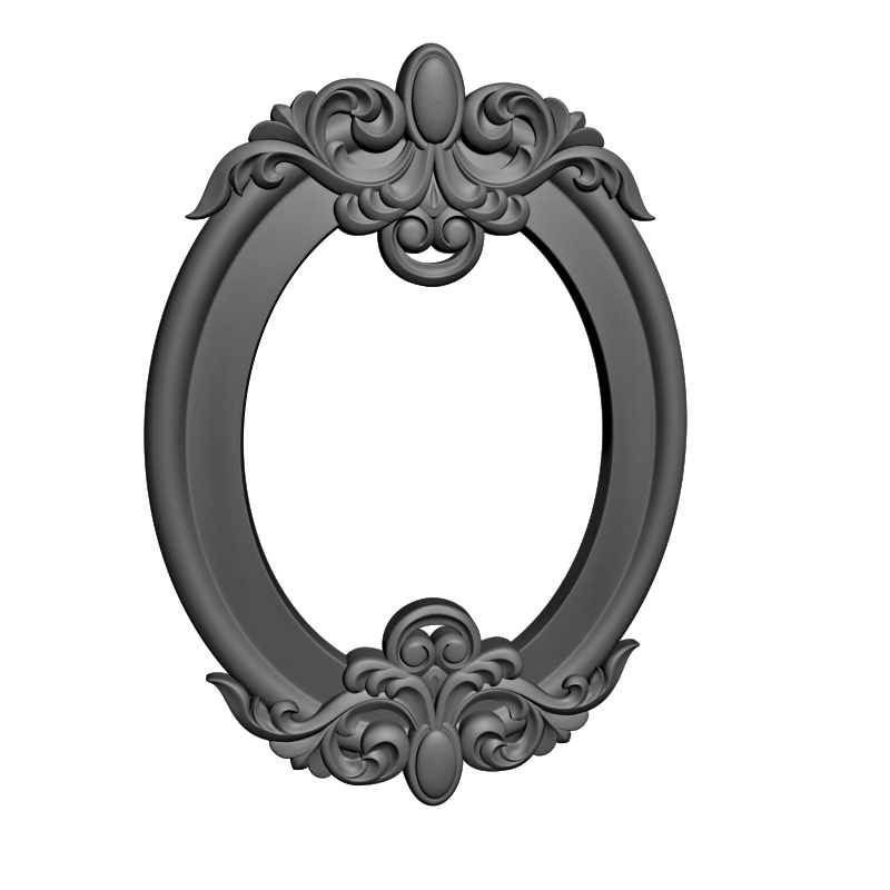 картинка Рама резная D14-461 3D-STL.COM