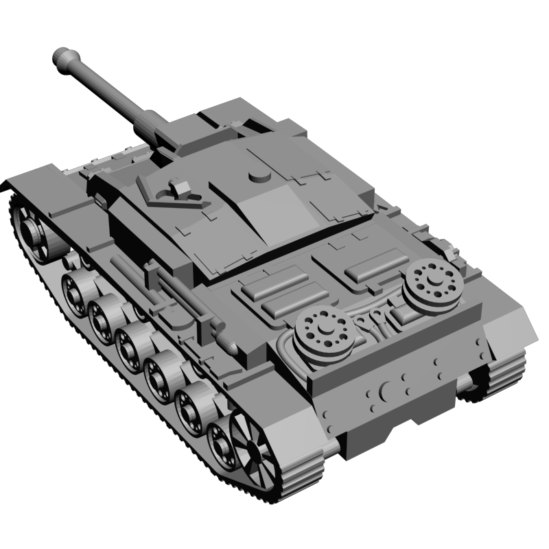 картинка StuG 3f8 RO1-006 3D-STL.COM