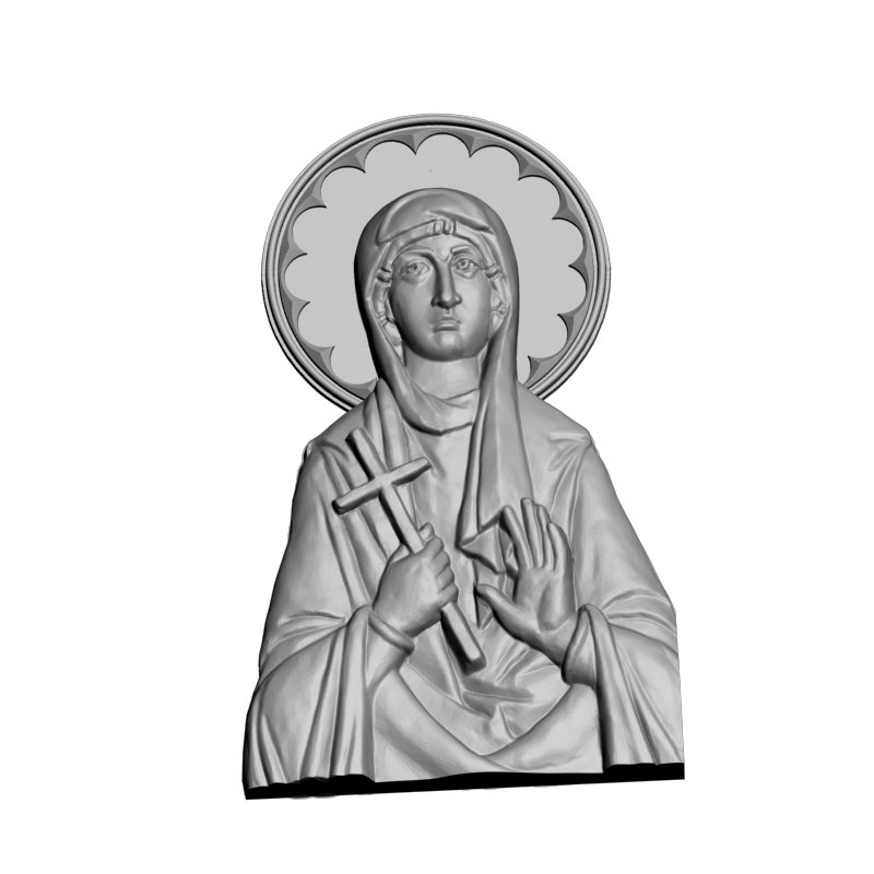 картинка Святая Великомученица Зоя V3-490 3D-STL.COM