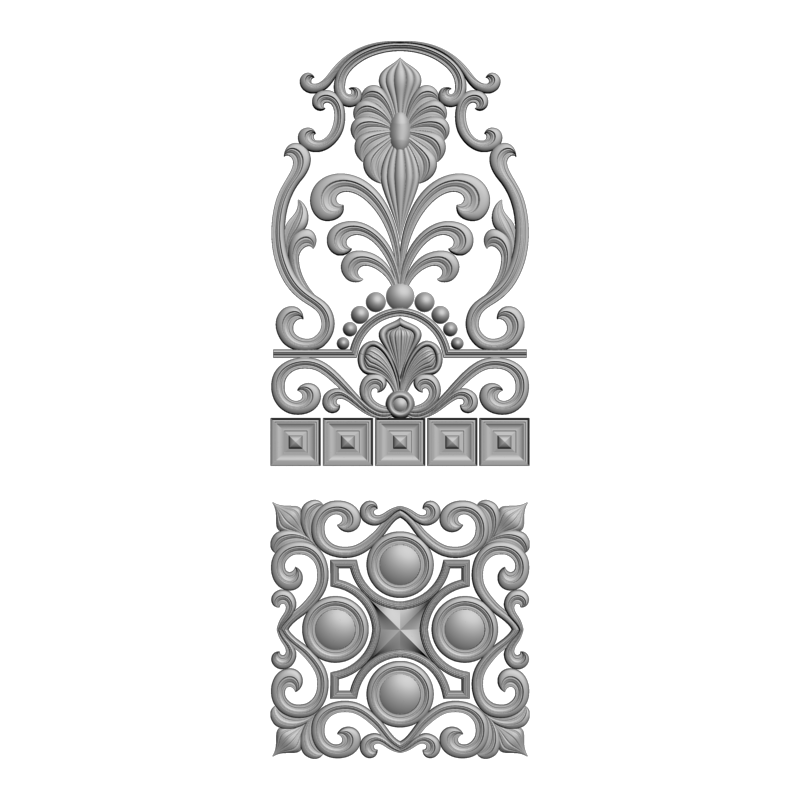 картинка Накладка на двери H3-106 3D-STL.COM