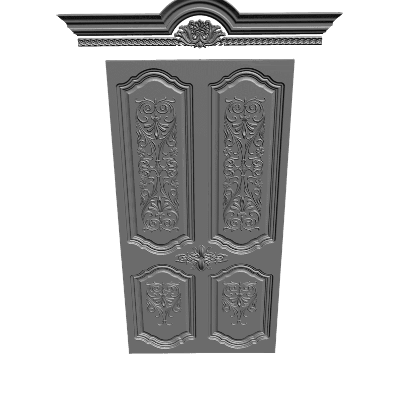 картинка Дверь резная H3-022 3D-STL.COM