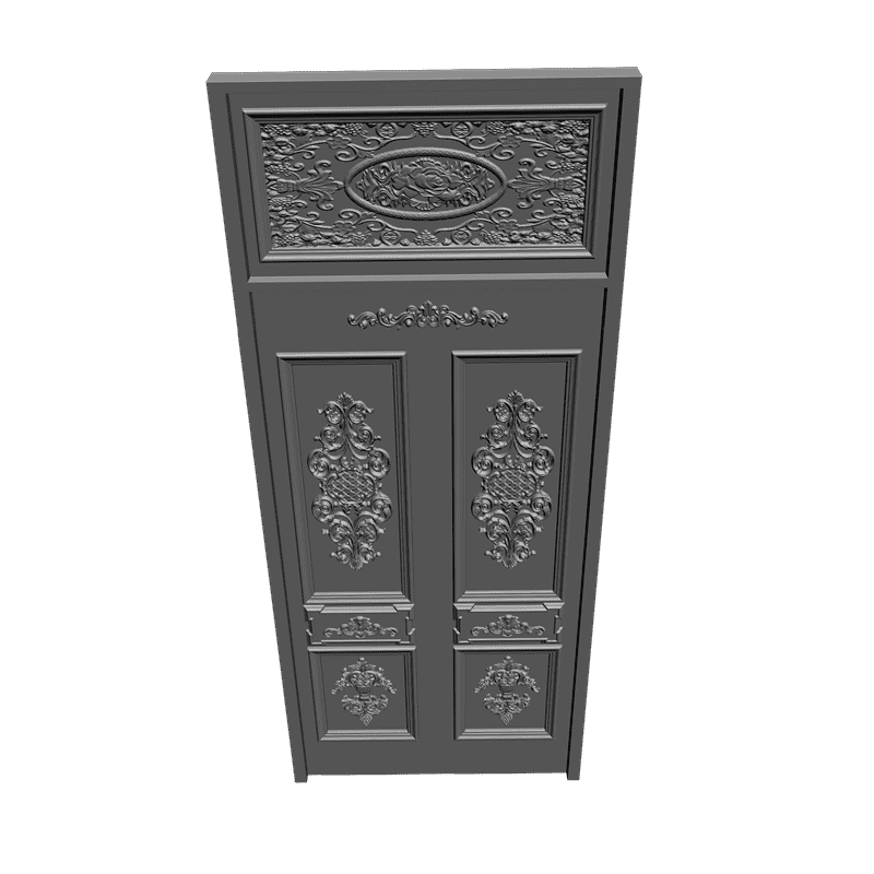 картинка Дверь резная H3-037 3D-STL.COM