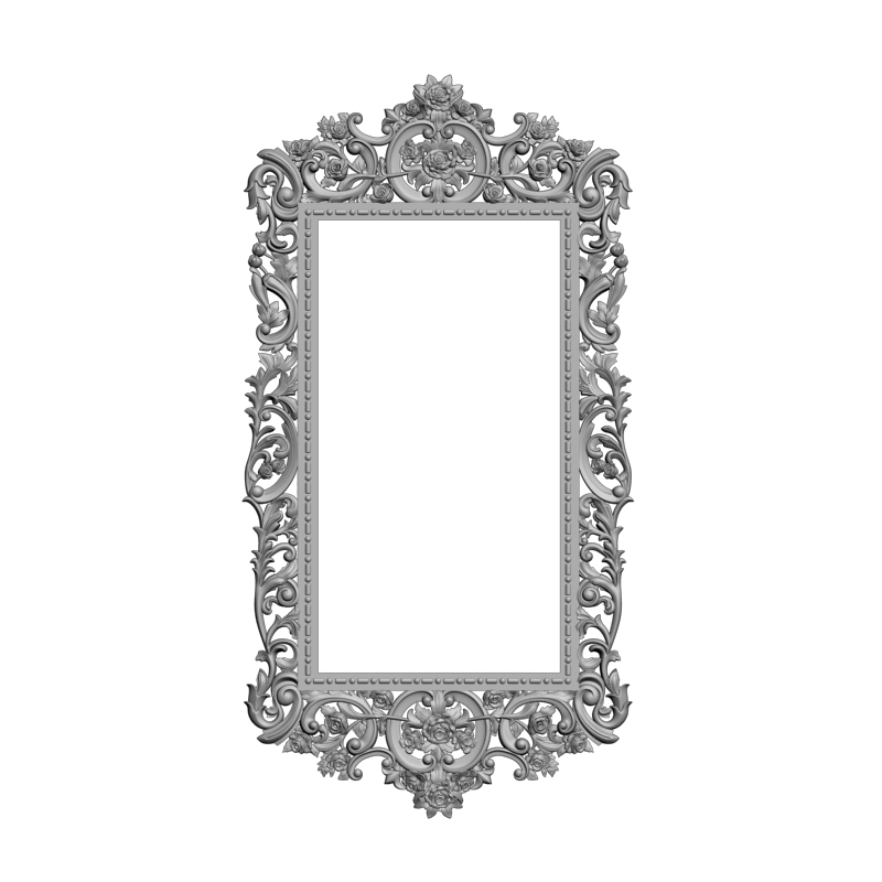 картинка Рама резная D14-531 3D-STL.COM