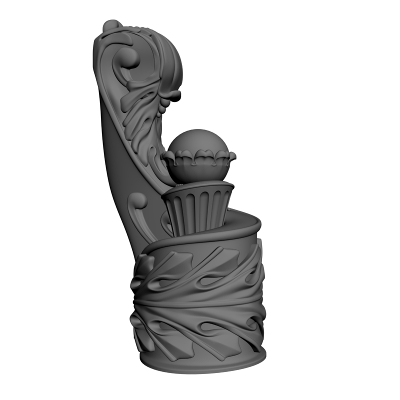 картинка Столб заходной D17-062 3D-STL.COM
