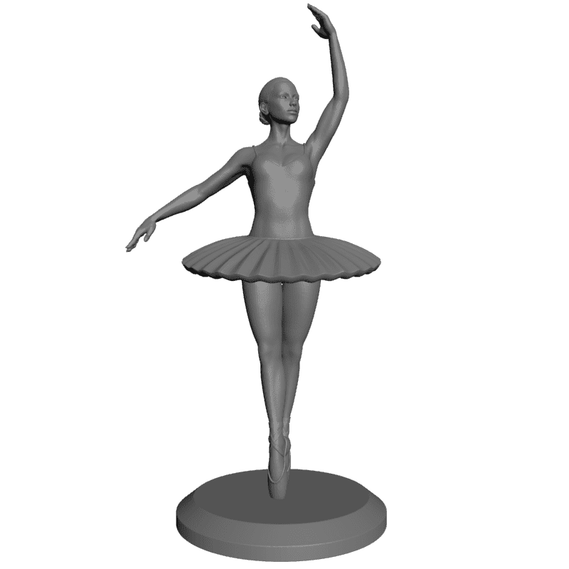картинка Балерина L3-137 3D-STL.COM